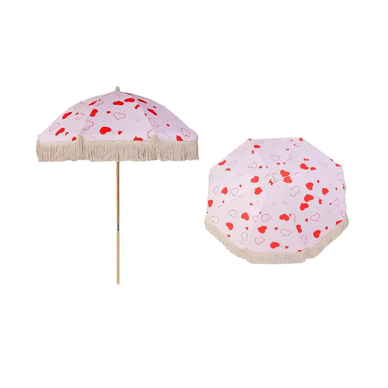 UPF50 + Angle Adjustable Sunshade Beach Umbrella
