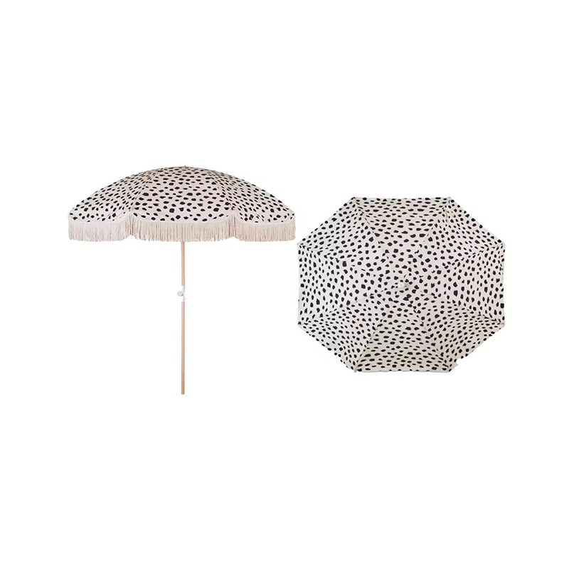 Camping Sunshade Fishing Umbrella With Tassels